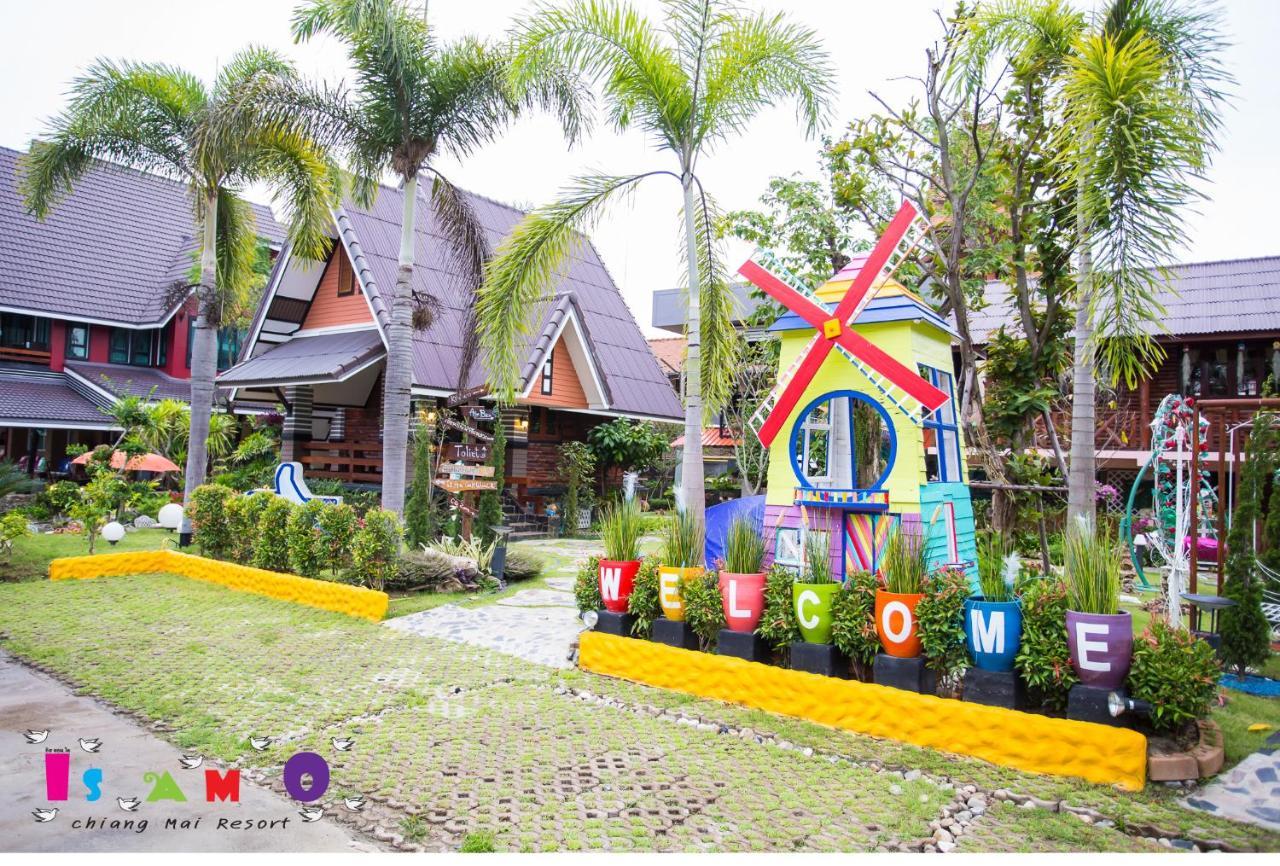 Is Am O Chiang Mai Resort Ban Ban San Sai Екстериор снимка